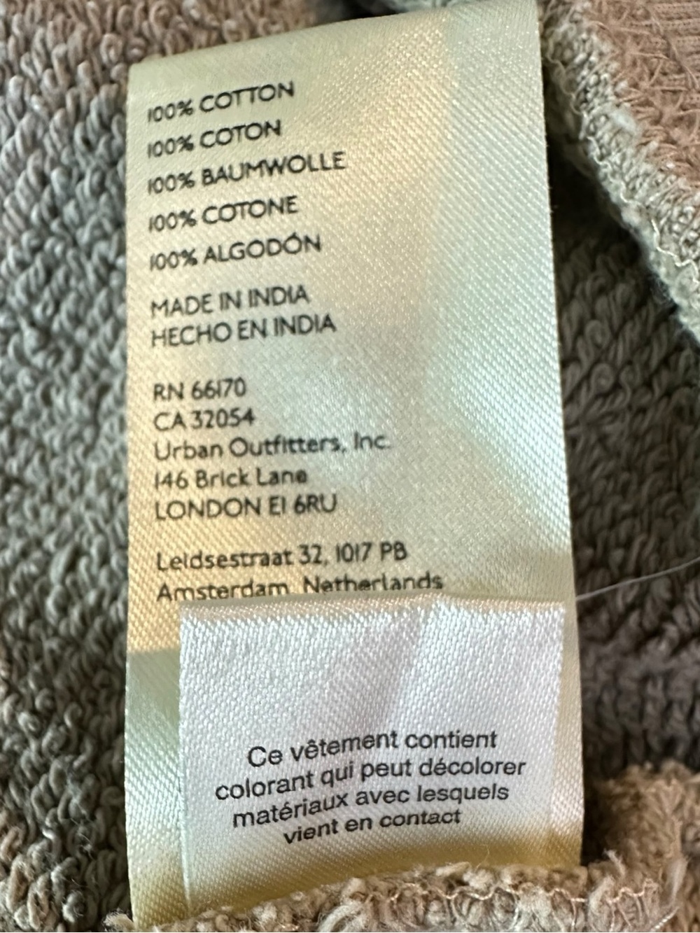 Free People Grace Cardi in French Oak Large  NWT Cardigan Sweatshirt Sweater - Picture 8 of 11